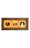Lord sai baba, lokenath, guru baba  Photo Frame - 8x14 Inch Brown Wooden Frame | Hindu Gods Wall Decor for Home & Office