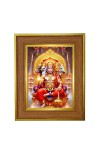 Lord hanuman Photo Frame  10x14 Inches-Brown Wooden Frame for Home , Office & Temple Decoration and Gifting