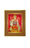 Maa durga Photo Frame 10x14 Inches-Brown Wooden Frame for Home , Office & Temple Decoration and Gifting Maa durga Photo Frame 10x14 Inches-Brown Wooden Frame for Home , Office & Temple Decoration and Gifting
