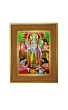 Avatar Lord Vishnu Photo Frame 10x14 Inches-Brown Wooden Frame for Home , Office & Temple Decoration and Gifting Avatar Lord Vishnu Photo Frame 10x14 Inches-Brown Wooden Frame for Home , Office & Temple Decoration and Gifting