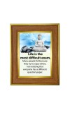 Buddha Photo Frame 10x14 Inches-Brown Wooden Frame for Home , Office & Temple Decoration and Gifting Buddha Photo Frame 10x14 Inches-Brown Wooden Frame for Home , Office & Temple Decoration and Gifting