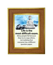 Buddha Photo Frame 10x14 Inches-Brown Wooden Frame for Home , Office & Temple Decoration and Gifting Buddha Photo Frame 10x14 Inches-Brown Wooden Frame for Home , Office & Temple Decoration and Gifting