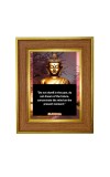 Buddha Photo Frame 10x14 Inches-Brown Wooden Frame for Home , Office & Temple Decoration and Gifting Buddha Photo Frame 10x14 Inches-Brown Wooden Frame for Home , Office & Temple Decoration and Gifting