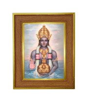 Avatar dhanvantari Photo Frame 10x14 Inches-Brown Wooden Frame for Home , Office & Temple Decoration and Gifting Avatar dhanvantari Photo Frame 10x14 Inches-Brown Wooden Frame for Home , Office & Temple Decoration and Gifting