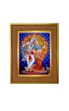 Radha krishna Photo Frame 10x14 Inches-Brown Wooden Frame for Home , Office & Temple Decoration and Gifting Radha krishna Photo Frame 10x14 Inches-Brown Wooden Frame for Home , Office & Temple Decoration and Gifting