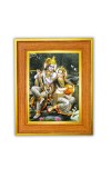 Divine radha krishna Photo Frame 10x14 Inches-Brown Wooden Frame for Home , Office & Temple Decoration and Gifting Divine radha krishna Photo Frame 10x14 Inches-Brown Wooden Frame for Home , Office & Temple Decoration and Gifting