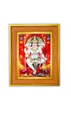 five-faced avatar of Lord Hanuman Photo Frame 10x14 Inches-Brown Wooden Frame for Home , Office & Temple Decoration and Gifting five-faced avatar of Lord Hanuman Photo Frame 10x14 Inches-Brown Wooden Frame for Home , Office & Temple Decoration and Gifting