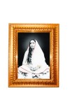 Sri Sarada Devi Golden Designer Photo Frame | 10x14 Inch Religious Wall Hanging Frame for Home & Office Decoration | Hindu Deity Spiritual Gift Item Sri Sarada Devi Golden Designer Photo Frame | 10x14 Inch Religious Wall Hanging Frame for Home & Office Decoration | Hindu Deity Spiritual Gift Item