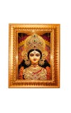 Saraswati maa Golden Designer Photo Frame | 10x14 Inch Religious Wall Hanging Frame for Home & Office Decoration | Hindu Deity Spiritual Gift Item Saraswati maa Golden Designer Photo Frame | 10x14 Inch Religious Wall Hanging Frame for Home & Office Decoration | Hindu Deity Spiritual Gift Item