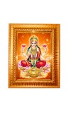 Goddess Lakshmi Golden Designer Photo Frame | 10x14 Inch Religious Wall Hanging Frame for Home & Office Decoration | Hindu Deity Spiritual Gift Item Goddess Lakshmi Golden Designer Photo Frame | 10x14 Inch Religious Wall Hanging Frame for Home & Office Decoration | Hindu Deity Spiritual Gift Item
