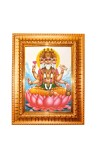 Trimurti vishnu Golden Designer Photo Frame | 10x14 Inch Religious Wall Hanging Frame for Home & Office Decoration | Hindu Deity Spiritual Gift Item Trimurti vishnu Golden Designer Photo Frame | 10x14 Inch Religious Wall Hanging Frame for Home & Office Decoration | Hindu Deity Spiritual Gift Item