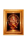 Divine ganesha Golden Designer Photo Frame | 10x14 Inch Religious Wall Hanging Frame for Home & Office Decoration | Hindu Deity Spiritual Gift Item Divine ganesha Golden Designer Photo Frame | 10x14 Inch Religious Wall Hanging Frame for Home & Office Decoration | Hindu Deity Spiritual Gift Item