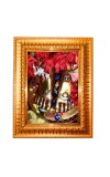 Goddess Kali Golden Designer Photo Frame | 10x14 Inch Religious Wall Hanging Frame for Home & Office Decoration | Hindu Deity Spiritual Gift Item Goddess Kali Golden Designer Photo Frame | 10x14 Inch Religious Wall Hanging Frame for Home & Office Decoration | Hindu Deity Spiritual Gift Item