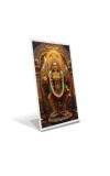 Car Desk/Table Top Goddess Kali Acrylic L-Style Photo Stand - 2.5x3.5 Inches, Compact and Stylish Spiritual Display