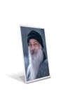 Car Desk/Table Top Osho Acrylic L-Style Photo Stand - 2.5x3.5 Inches, Compact and Stylish Spiritual Display