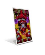 Car Desk/Table Top Maa Tara Acrylic L-Style Photo Stand - 2.5x3.5 Inches, Compact and Stylish Spiritual Display