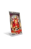 Car Desk/Table Top  Maa Bhavatarini Acrylic L-Style Photo Stand - 2.5x3.5 Inches, Compact and Stylish Spiritual Display