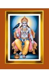 Shani Dev Golden Photo Frame - 10x14 Inches | Elegant Wooden Frame for Home, Office & Temple Decoration | Spiritual Wall & Table Decor and Gift Item Shani Dev Golden Photo Frame - 10x14 Inches | Elegant Wooden Frame for Home, Office & Temple Decoration | Spiritual Wall & Table Decor and Gift Item