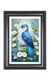 Bluebird Photo Frame | 10x14 Inch Black Designer Wall & Table Frame | Perfect for Gifting & Home Decor