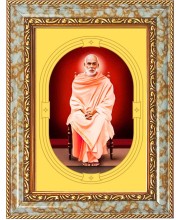  Sree Narayana Guru Photo Frame | 5X7 Inch Black Designer Wall & Table Frame | Perfect for Gifting & Home Decor