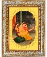  Meera Bai Photo Frame | 5X7 Inch Black Designer Wall & Table Frame | Perfect for Gifting & Home Decor