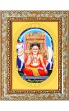  Lord Sri Raghavendra Swamy Photo Frame | 5X7 Inch Black Designer Wall & Table Frame | Perfect for Gifting & Home Decor