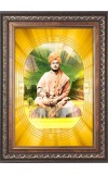  Swami Vivekananda Photo Frame | 5X7 Inch Black Designer Wall & Table Frame | Perfect for Gifting & Home Decor