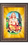  Adi Shankaracharya Photo Frame | 5X7 Inch Black Designer Wall & Table Frame | Perfect for Gifting & Home Decor
