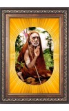  Jagadguru Shri Chandrasekharendra Saraswati Swamigal Photo Frame | 5X7 Inch Black Designer Wall & Table Frame | Perfect for Gifting & Home Decor