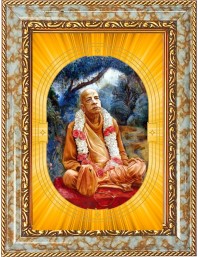  A.C. Bhaktivedanta Swami Prabhupada. Photo Frame | 5X7 Inch Black Designer Wall & Table Frame | Perfect for Gifting & Home Decor