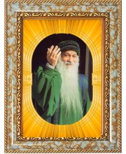  Osho Photo Frame | 5X7 Inch Black Designer Wall & Table Frame | Perfect for Gifting & Home Decor