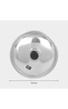 Stainless Steel Multipurpose Lid With Knob Stainless Steel Multipurpose Lid With Knob
