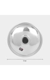 Stainless Steel Multipurpose Lid With Knob Stainless Steel Multipurpose Lid With Knob