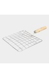 Stainless Steel Wire Roaster With Wooden Handle