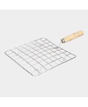 Stainless Steel Wire Roaster With Wooden Handle