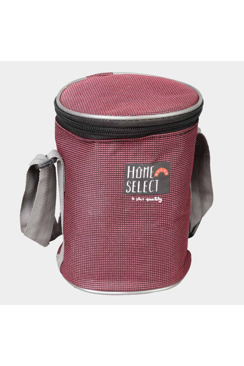 Steel Lunch Box, 3 Containers And 1 Bag