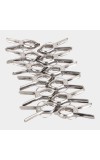 Steel Cloth Clips-Set of 12 Steel Cloth Clips-Set of 12