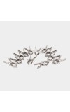 Steel Cloth Clips-Set of 12 Steel Cloth Clips-Set of 12