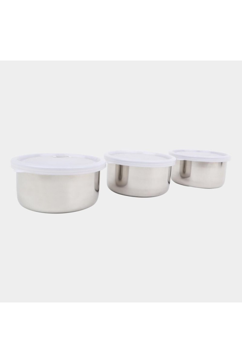 300ml Stainless Steel Container Set of 3