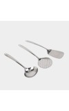 Steel Kitchen Tool Set, Set of 3 Steel Kitchen Tool Set, Set of 3