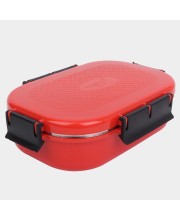 Steel Lunch Box, 2 Containers And 1 Spoon