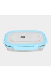 Steel Lunch Box With Small Container And Spoon Steel Lunch Box With Small Container And Spoon