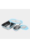 Steel Lunch Box With Small Container And Spoon Steel Lunch Box With Small Container And Spoon