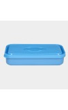 Plastic &Steel Lunch Box 3 Containers With Bag Plastic &Steel Lunch Box 3 Containers With Bag