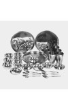Steel Dinner Set 30 Pcs Steel Dinner Set 30 Pcs