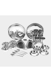 Steel Dinner Set 20 Pcs Steel Dinner Set 20 Pcs