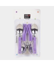 Stainless Steel Dessert Spoon Set of 6