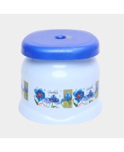Blue Plastic Bath Stool Blue Plastic Bath Stool