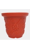 Brown Plastic Planter