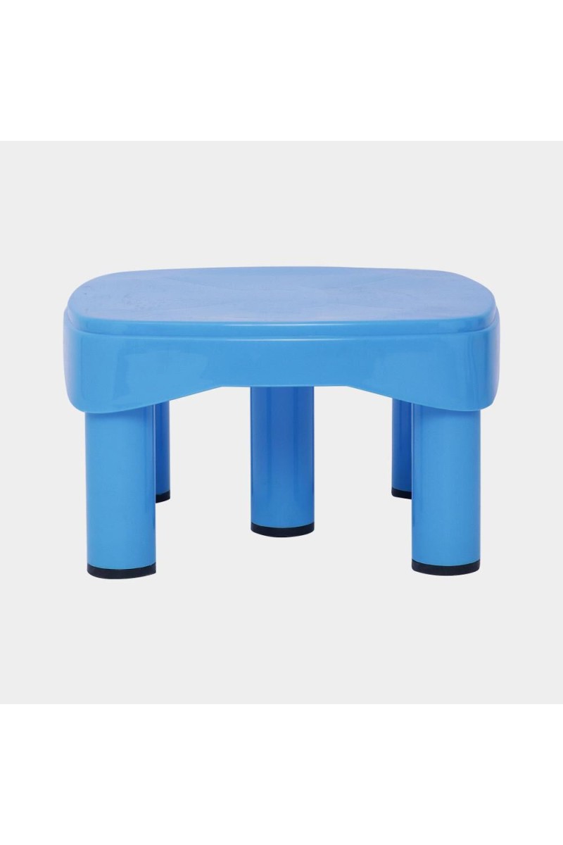 Blue Plastic Bath Stool